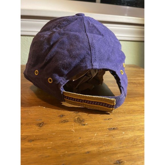 Vintage Minnesota Vikings Adjustable Hat Puma NFL Football Pro Line Strapback - Picture 2 of 4